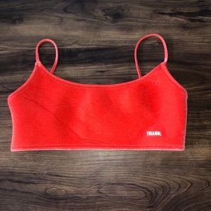 Vibrant Triangle Bikini Top!